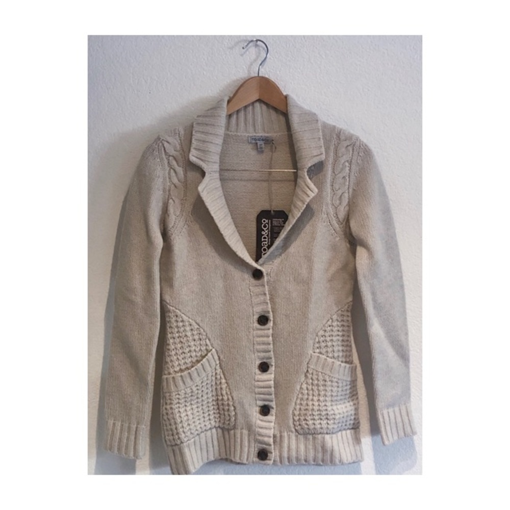 NWT Toad&Co Targhee Cardigan